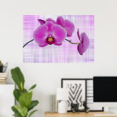 Orchid Blooms Poster (Thuiskantoor)