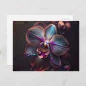 Orchid Blossom Briefkaart (Voorkant / Achterkant)