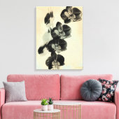 Orchid Blush Panels III Canvas Afdruk (Insitu (Woonkamer))