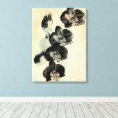 Orchid Blush Panels III Canvas Afdruk (Insitu (Houten vloer))