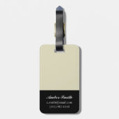 Orchid Blush Panels IV Bagagelabel (Achterkant verticaal)