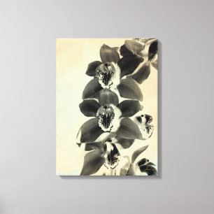 Orchid Blush Panels IV Canvas Afdruk