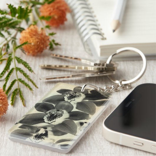 Orchid Blush Panels IV Sleutelhanger (Voorkant Rechts)