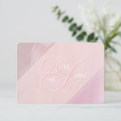 Orchid Blush RSVP Kaartje (Staand voorkant)