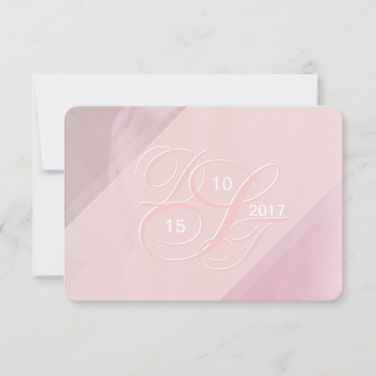 Orchid Blush RSVP Kaartje (Voorkant)