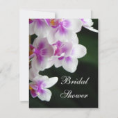 Orchid Bridal Shower Kaart (Voorkant)