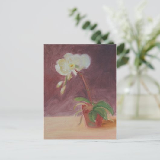 "Orchid" Briefkaart (Staand voorkant)