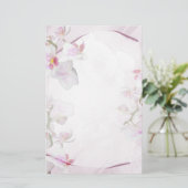 Orchid briefpapier (Staand voorkant)