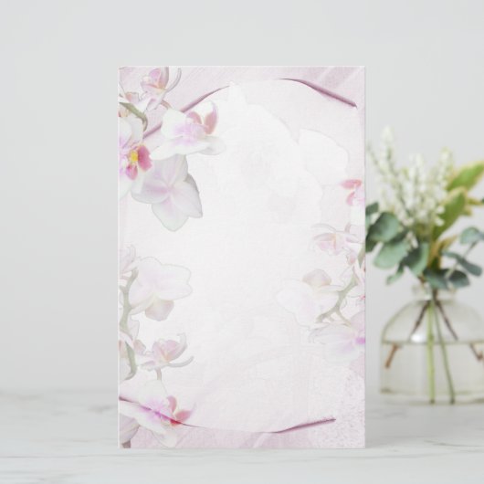 Orchid briefpapier (Staand voorkant)