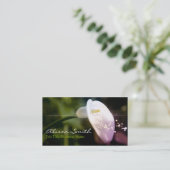 Orchid Business Card Visitekaartje (Staand voorkant)