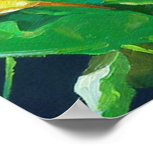 Orchid Cactus 4 Poster (Hoek)