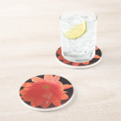 Orchid Cactus - Epiphyllum Ackermannii - Blossom Zandsteen Onderzetter (Zijkant)