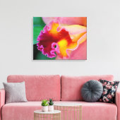Orchid Colors Canvas Afdruk (Insitu (Woonkamer))
