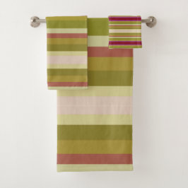 Orchid Colour Towel Set Bad Handdoek