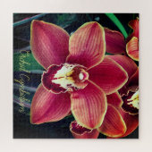 Orchid. Cymbidium Legpuzzel (Horizontaal)