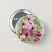 Orchid - DendrobiumPhalaenopsis Ronde Button 5,7 Cm (Voorkant /achterkant)