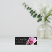 Orchid Design Profile Card Mini Visitekaartje (Staand voorkant)