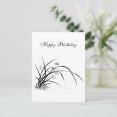 Orchid Elegance Briefkaart (Staand voorkant)