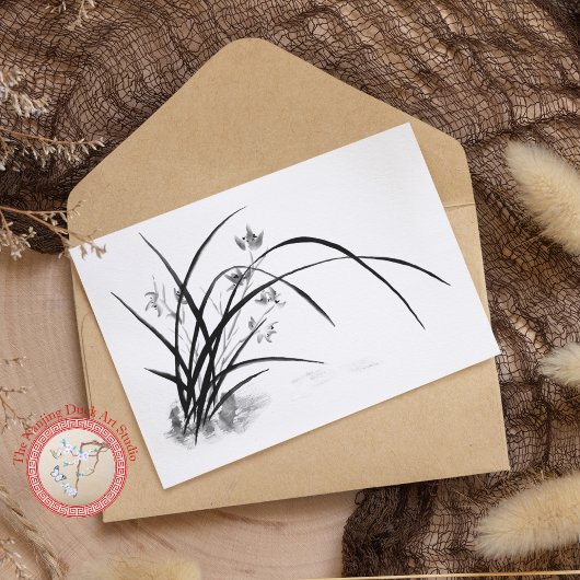 Orchid Elegance Briefkaart