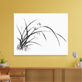 Orchid Elegance Canvas Afdruk (Insitu (Woonkamer))