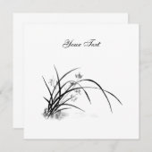 Orchid Elegance Kaart (Voorkant / Achterkant)