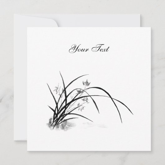 Orchid Elegance Kaart (Voorkant)