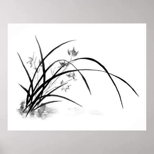 Orchid Elegance Poster (Voorkant)