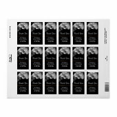 Orchid Elegant Bedankt voor het zwarte label 1 (Full Sheet)