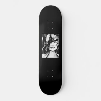 Orchid en Ghost Skateboard Deck van Samira Sperry