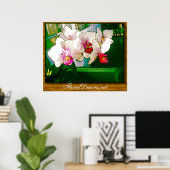 Orchid Explosion Poster (Thuiskantoor)