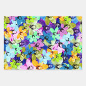 Orchid Extravaganza Waterverf, schroot van cadeaut Inpakpapier Vel (Voorkant 3)