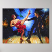 Orchid Fire Poster (Voorkant)