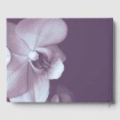 Orchid Floral Photography paars Funeral HCGB Gastenboek (Achterkant)