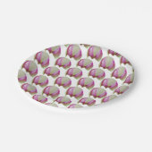 Orchid flower Opening geplakt op een papieren bord (Gekanteld)