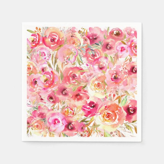 Orchid Flower Servet (Voorkant)