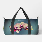 Orchid Flower Trio Personalized Plunjezak (Voorkant)