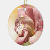 Orchid Flower voor mijn mooie vrouw Keramisch Ornament (Links)