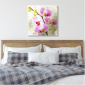 Orchid Flowers Canvas Afdruk (Insitu (Slaapkamer))