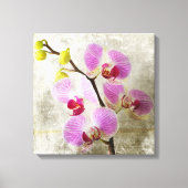 Orchid Flowers Canvas Afdruk (Voorkant)