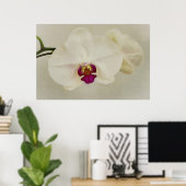 Orchid Flowers close-up Art Poster (Thuiskantoor)