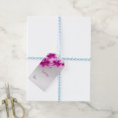 Orchid Flowers Elegant Floral Wedding Cadeaulabel (Met Touw)