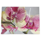 Orchid Flowers Large Cadeautasje (Voorkant)