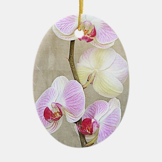 Orchid Flowers Ornament (Voorkant)