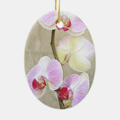 Orchid Flowers Ornament (Achterkant)
