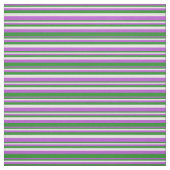 Orchid, Forest Green en White Pattern Stof (Swatch)
