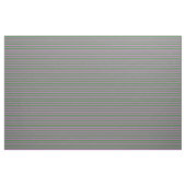 Orchid & Forest Green Striped Pattern Stof (Yard (91,4 cm))