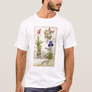 Orchid & Fumitory of Bleeding Heart Hedera & Iris T-shirt