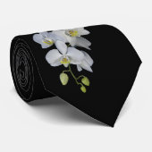 Orchid Garland Stropdas (Opgerold)