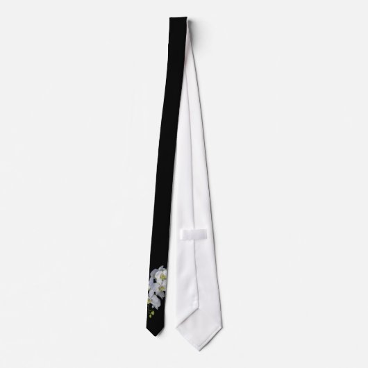 Orchid Garland Stropdas (Achterkant)