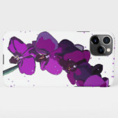 Orchid geïnkt door madiklemm iPhone hoesje (Achterkant horizontaal)
